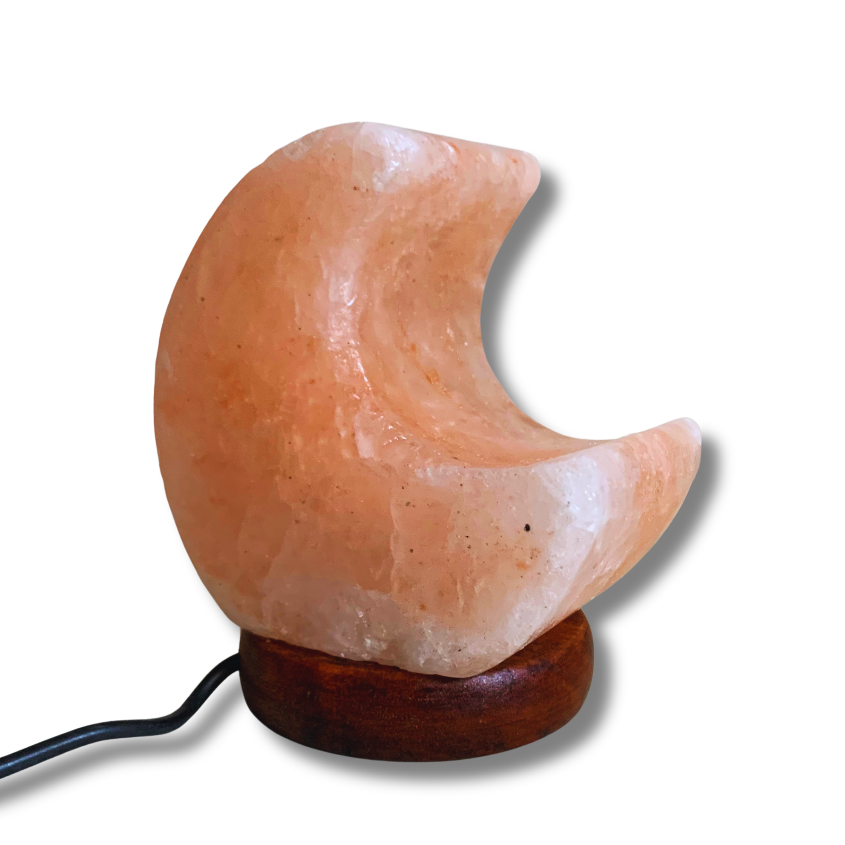 Lampe de sel de l’Himalaya – LUNE lumineuse multicolore