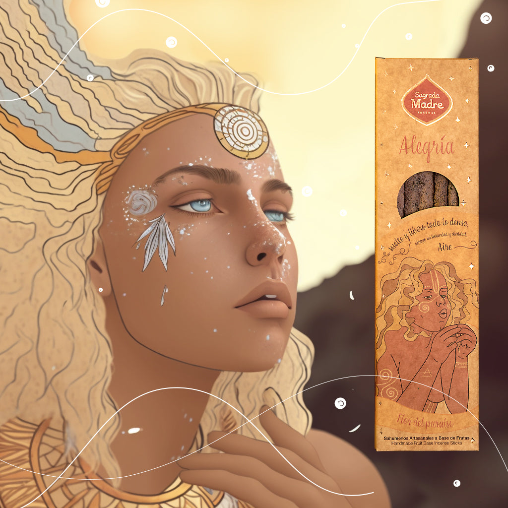 🌬️ Encens des 5 Éléments – AIR | Joie – Gémeaux, Balance, Verseau