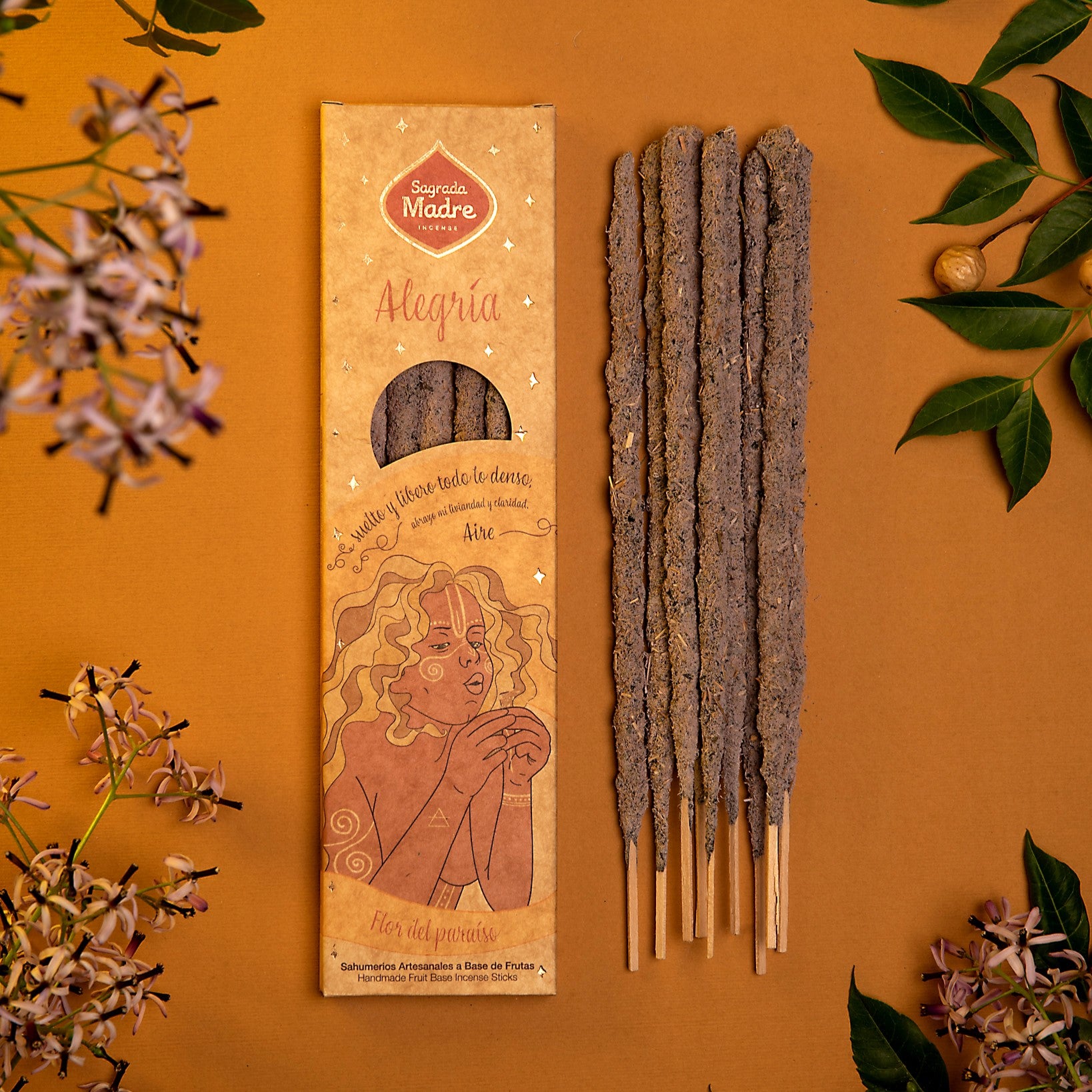 🌬️ Encens des 5 Éléments – AIR | Joie – Gémeaux, Balance, Verseau