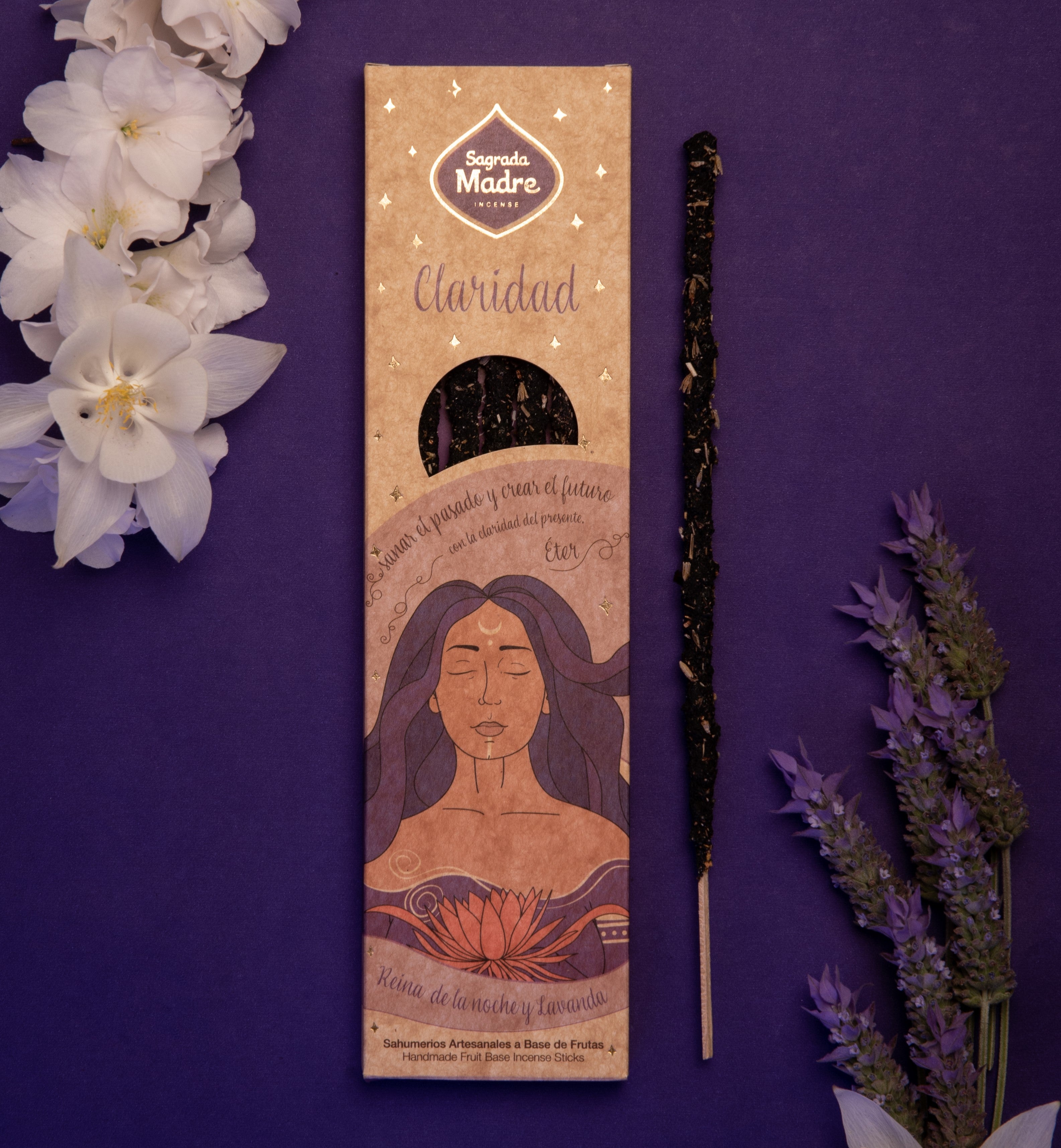 ✨ Encens des 5 Éléments – ÉTHER | Clarté – Zodiaque universel