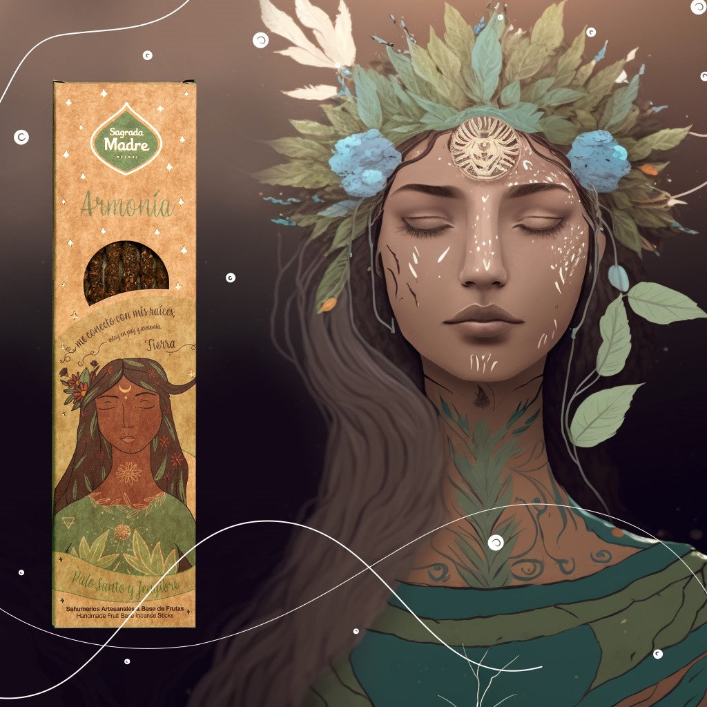 🌍 Encens des 5 Éléments – TERRE | Harmonie – Taureau, Vierge, Capricorne