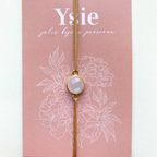 Bracelet TALISMAN en pierre naturelle & or fin 14K – Énergie et élégance
