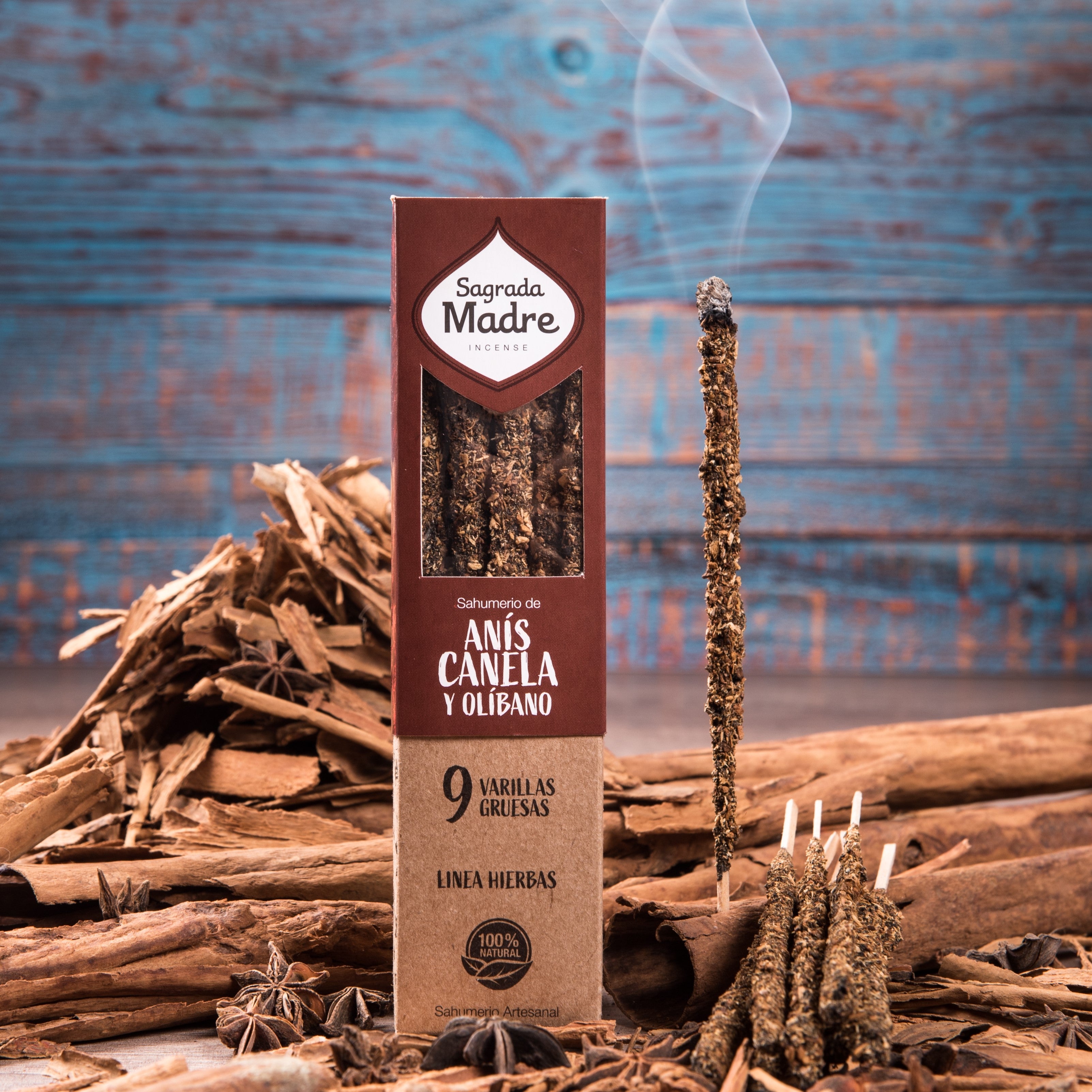 Encens Anis, Cannelle & Oliban | Amour, Transformation & Purification