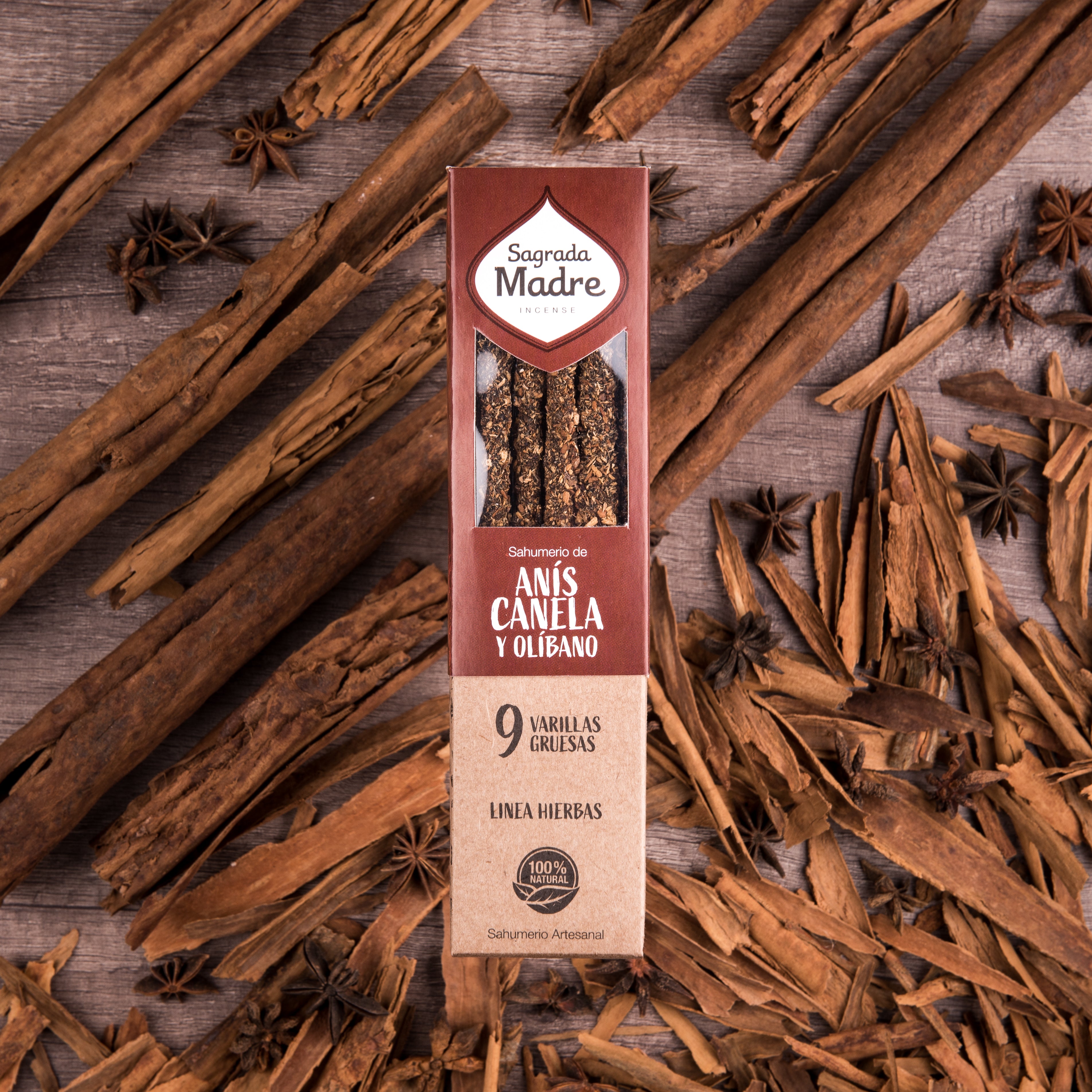 Encens Anis, Cannelle & Oliban | Amour, Transformation & Purification