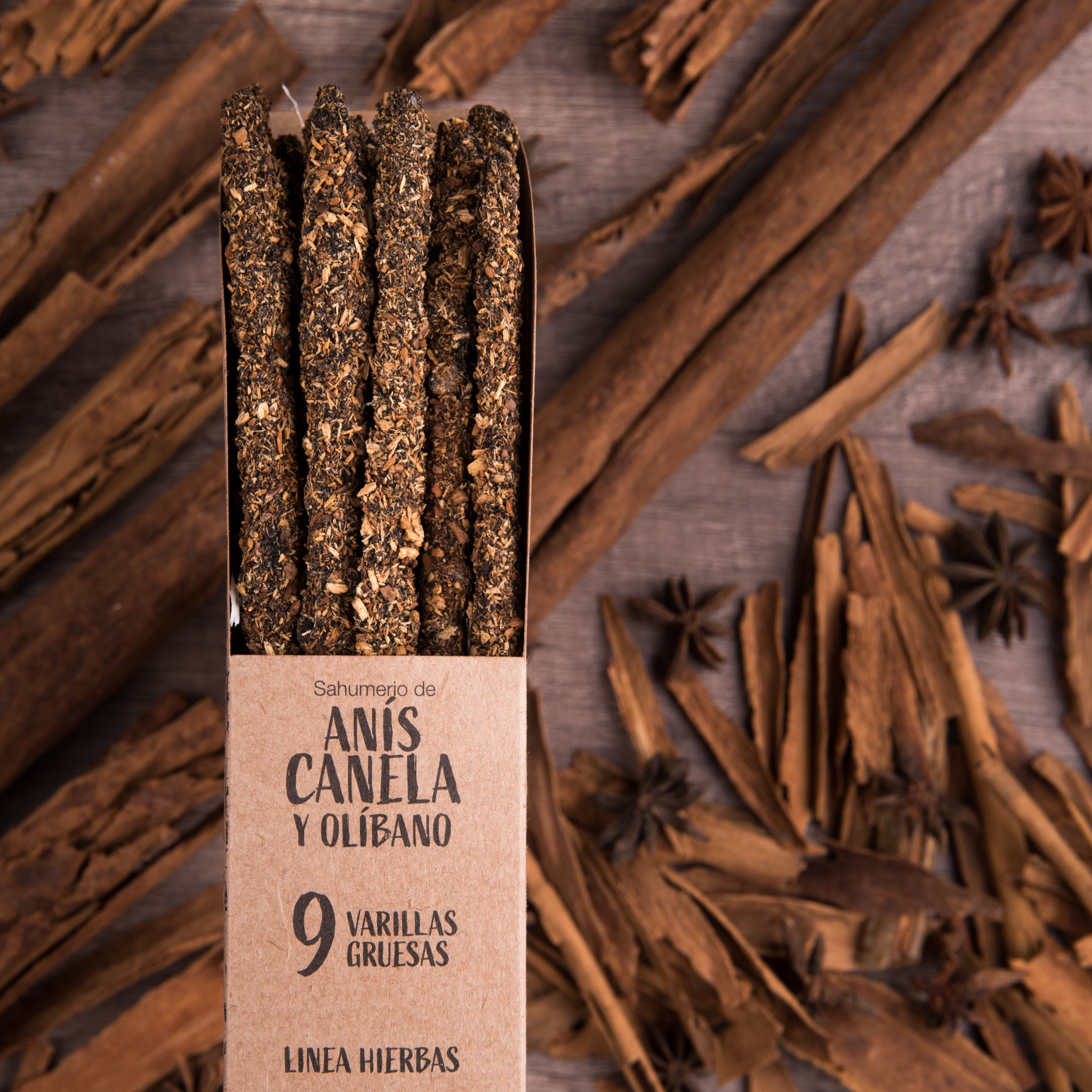 Encens Anis, Cannelle & Oliban | Amour, Transformation & Purification