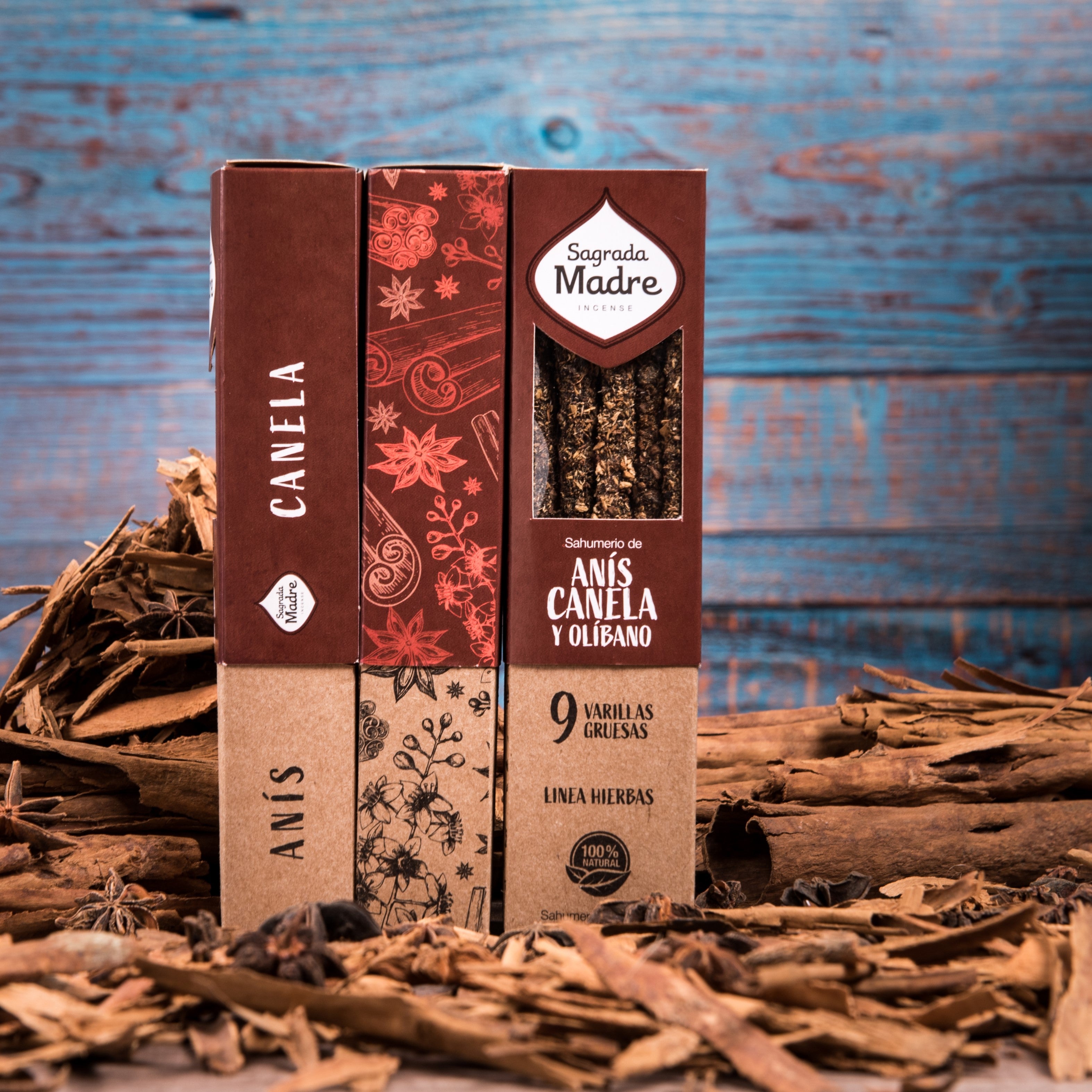 Encens Anis, Cannelle & Oliban | Amour, Transformation & Purification