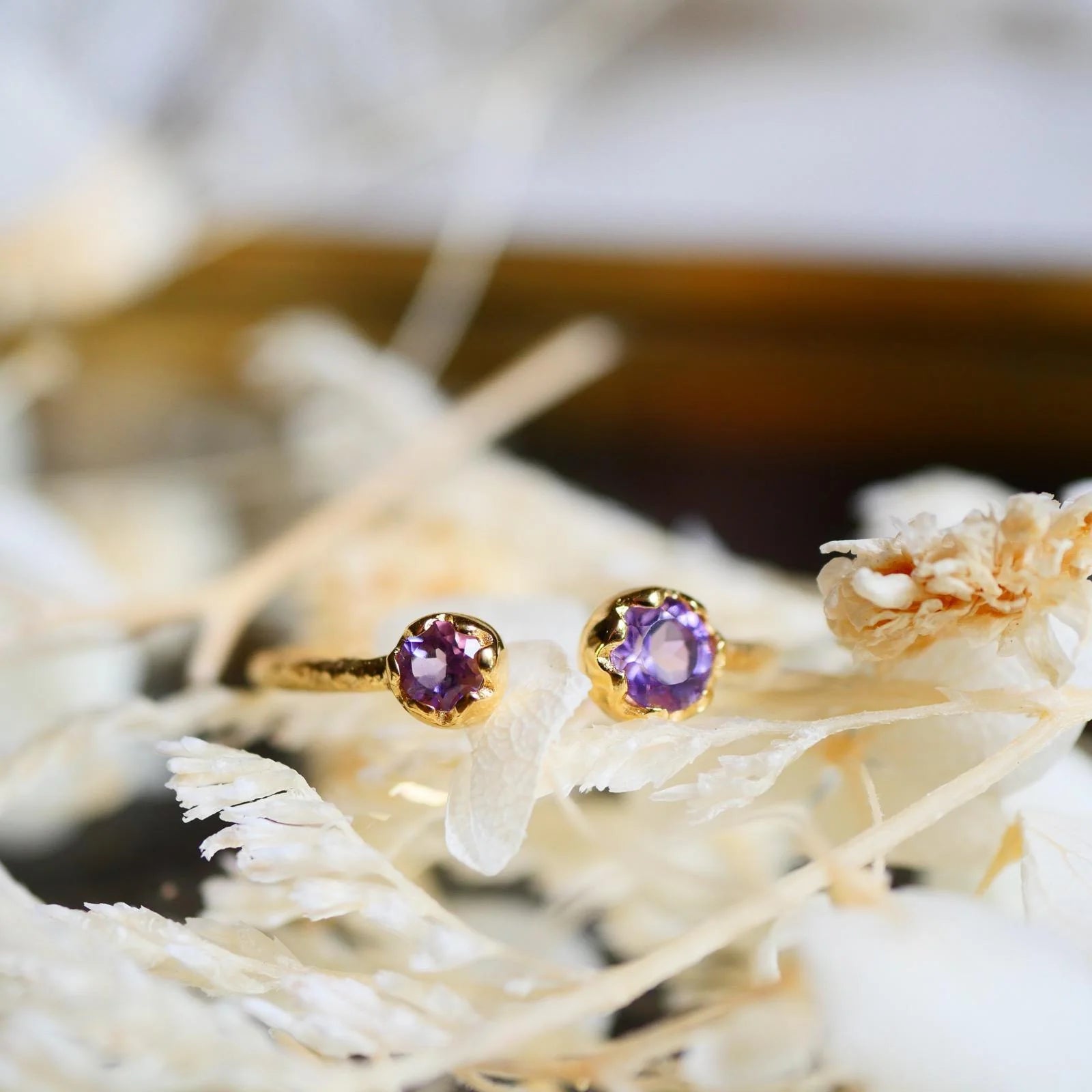 Bague DAENERY – Améthyste, éveil & sérénité