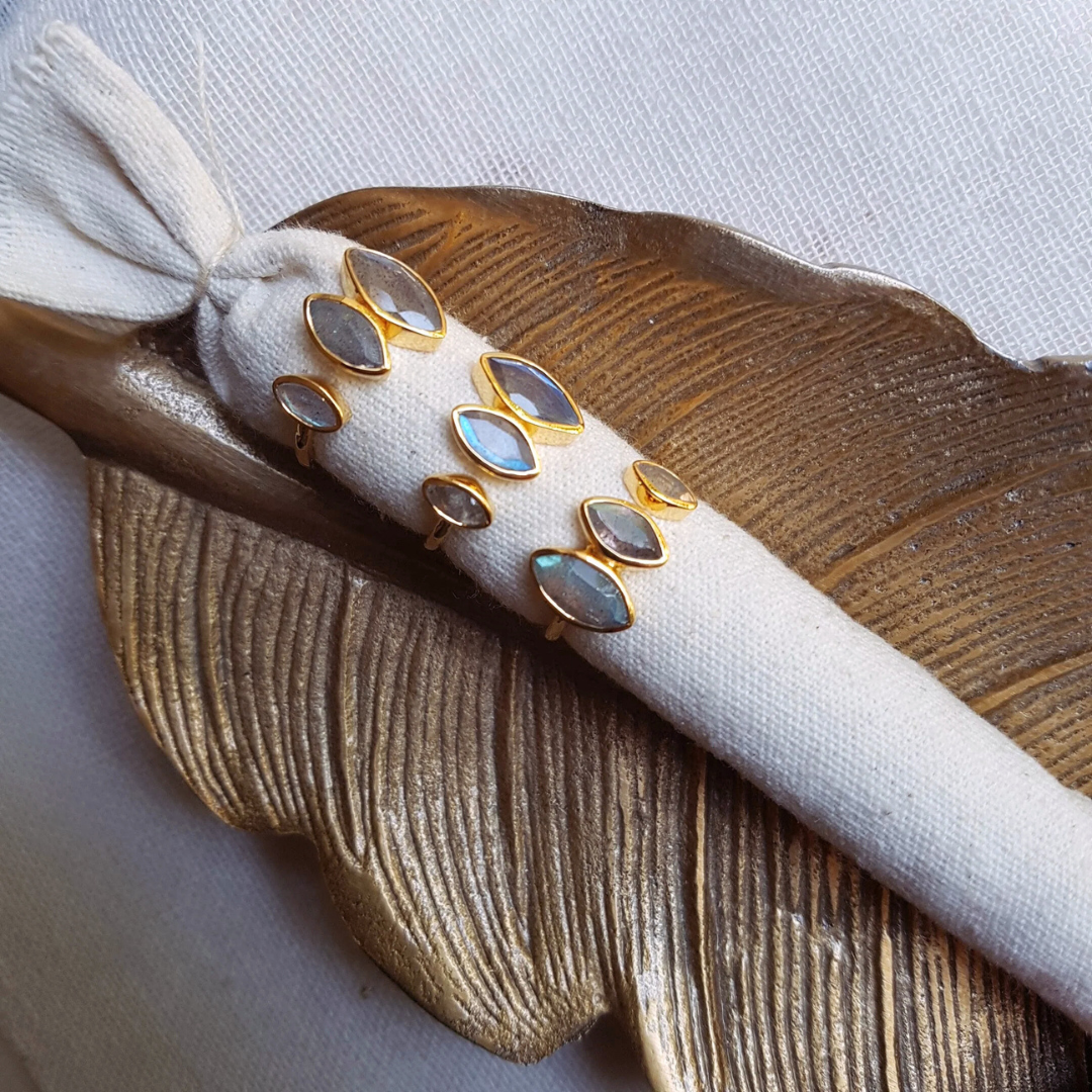 Bague DINA – Labradorite, protection & intuition