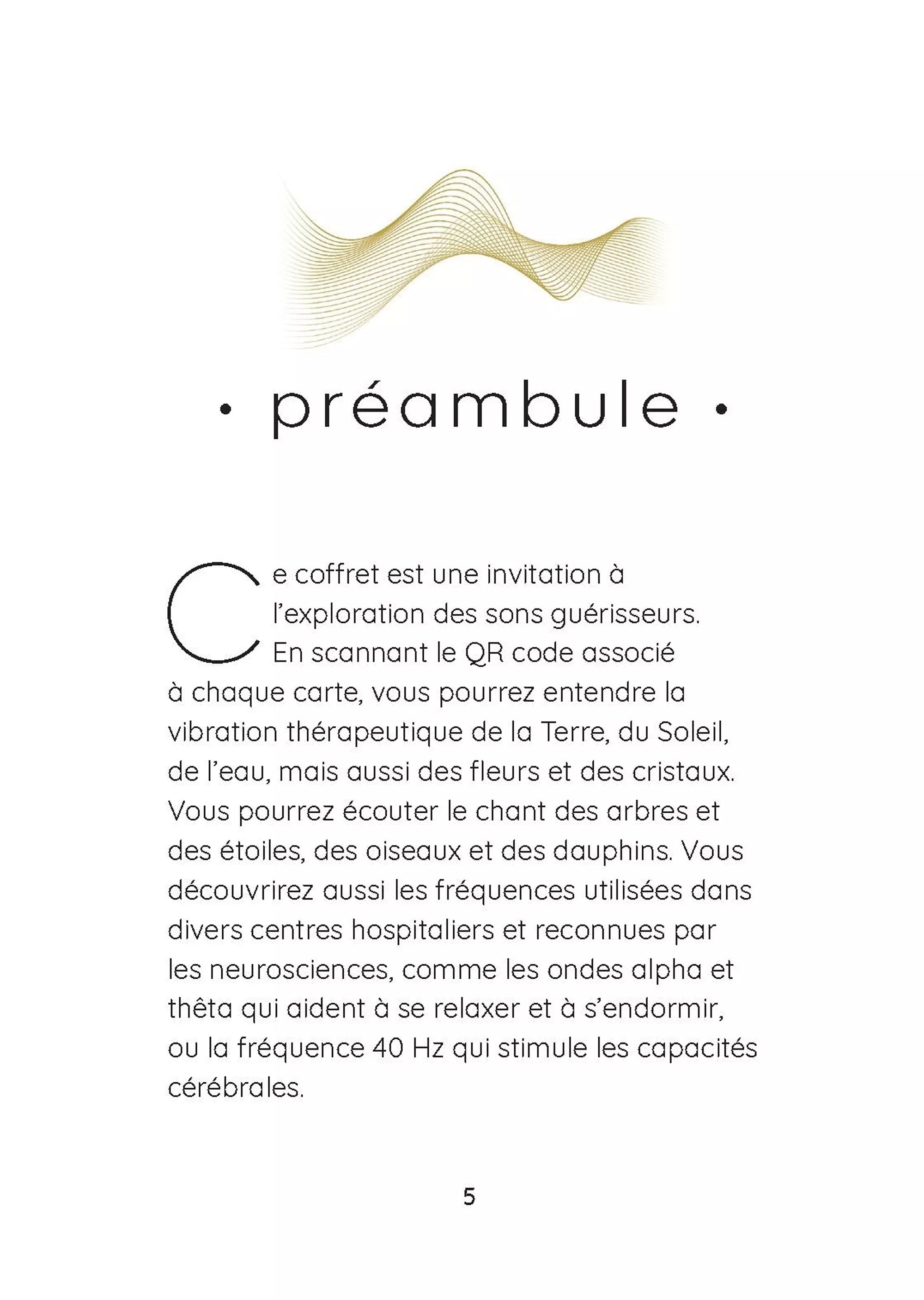 Le Coffret des sons guérisseurs – Oracle sonore pour le bien-être et la guérison vibratoire
