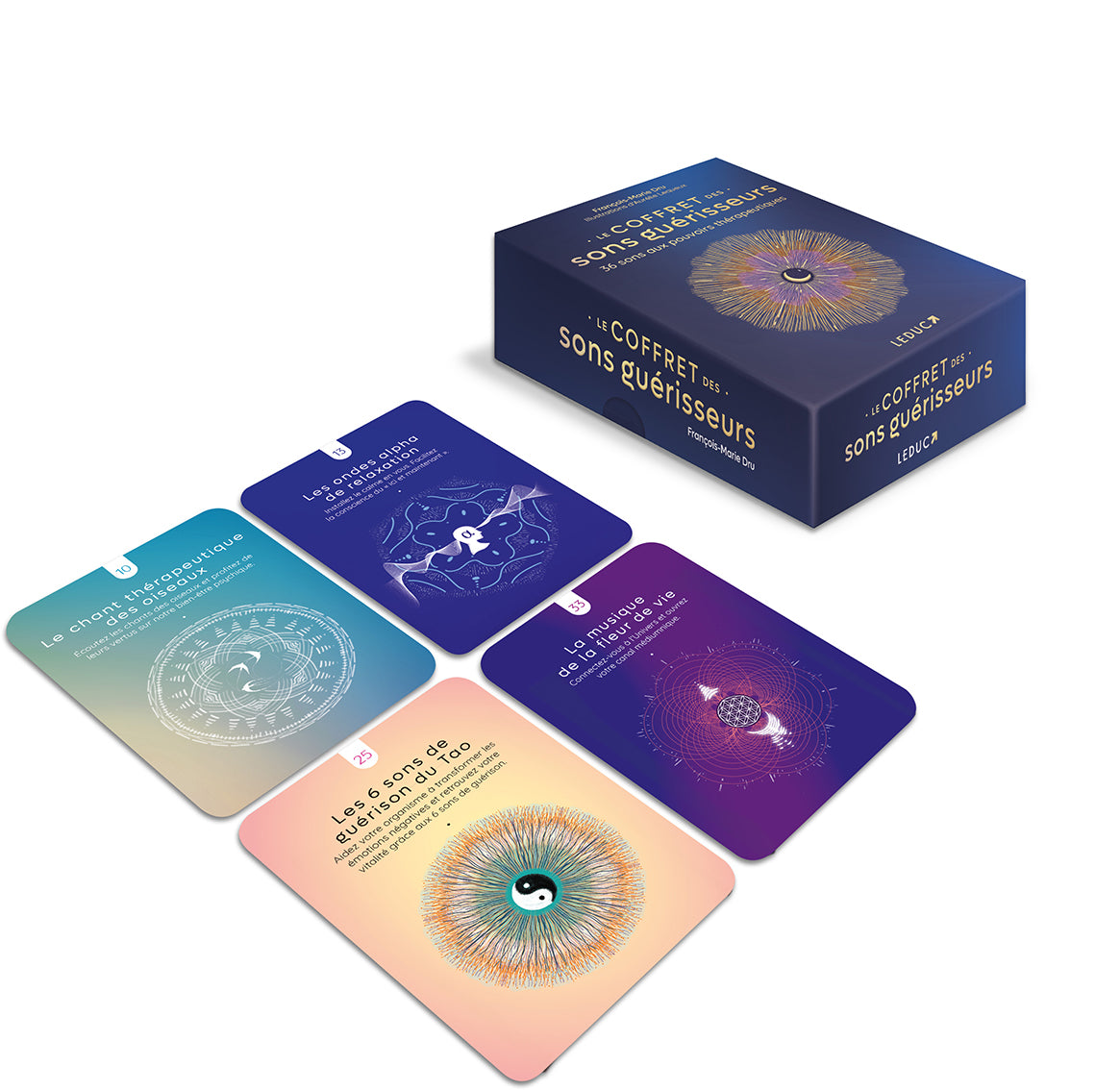 Le Coffret des sons guérisseurs – Oracle sonore pour le bien-être et la guérison vibratoire