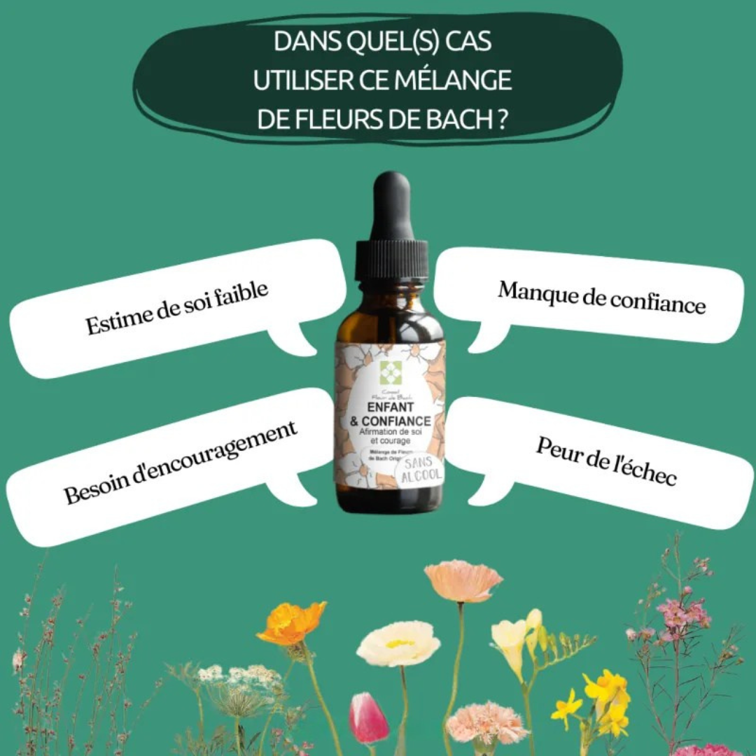 Fleurs de Bach ENFANTS & CONFIANCE EN SOI 💪 Grandir avec assurance
