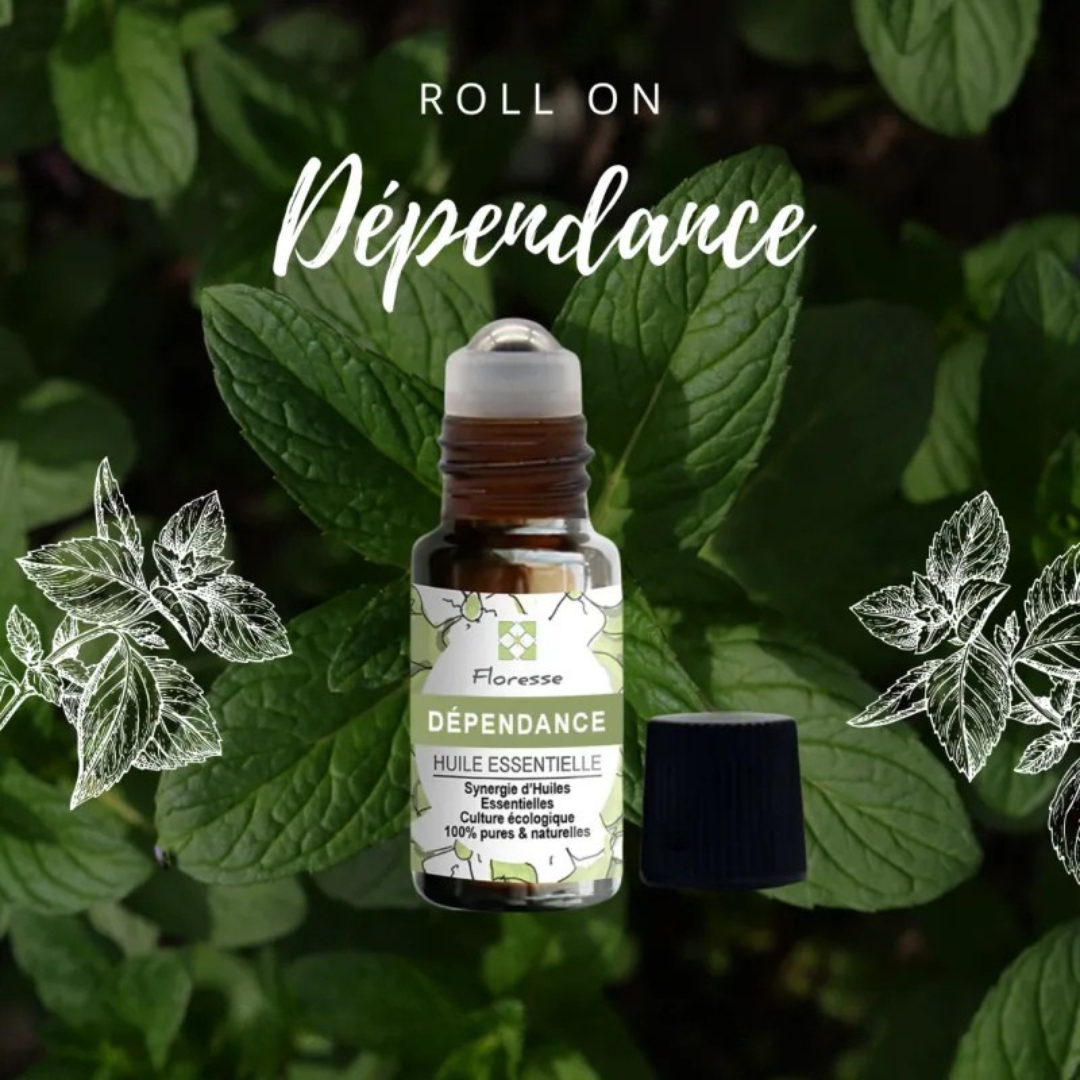 Roll-on DÉPENDANCE TABAC - Mélange d'huiles essentielles