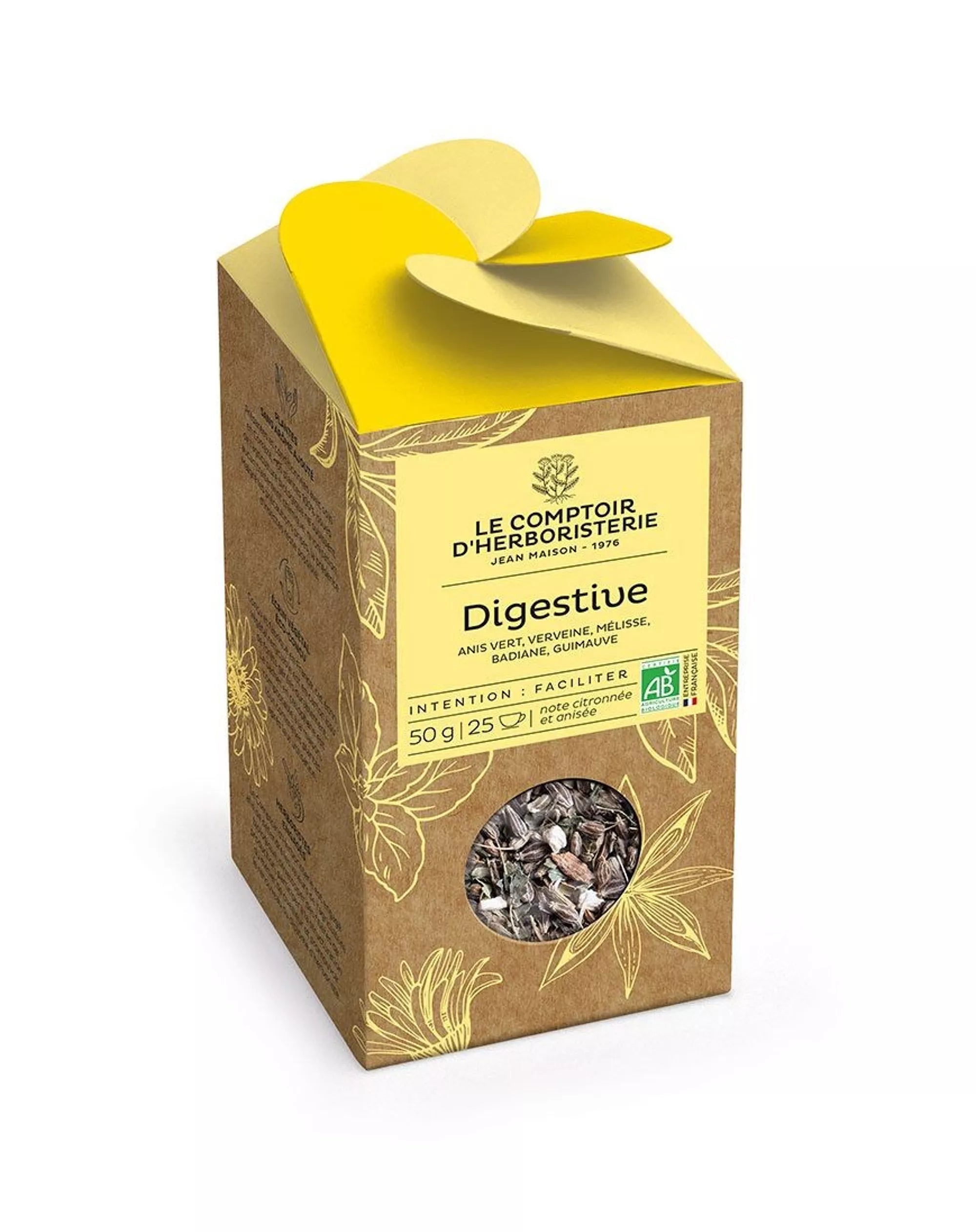 Tisane bio DIGESTIVE 50g - Après-repas & Confort