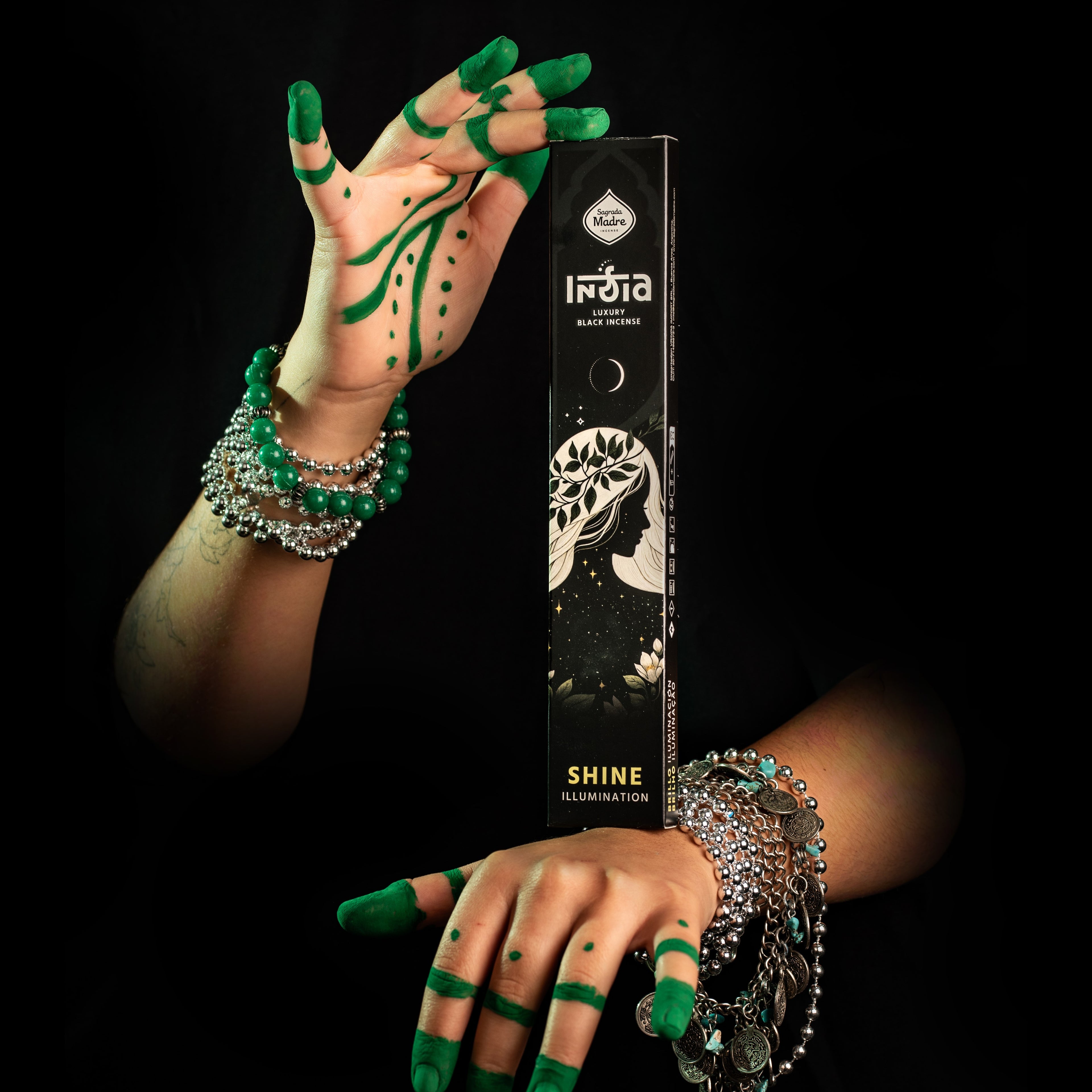 Encens Indien Noir SHINE | Illumination & Clarté