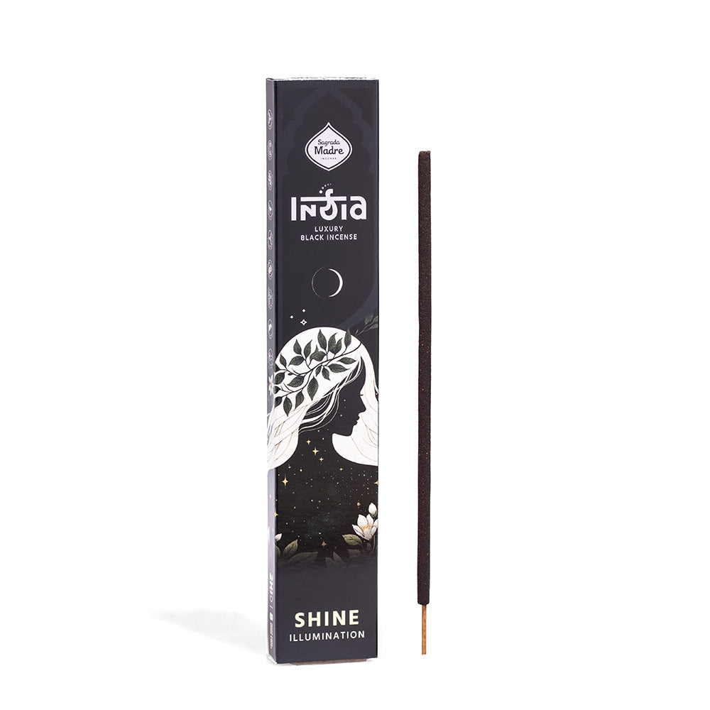 Encens Indien Noir SHINE | Illumination & Clarté