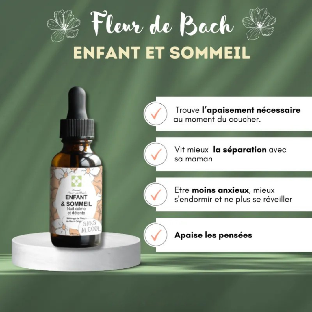 Fleurs de Bach ENFANT & SOMMEIL 🌙 Pour des nuits paisibles