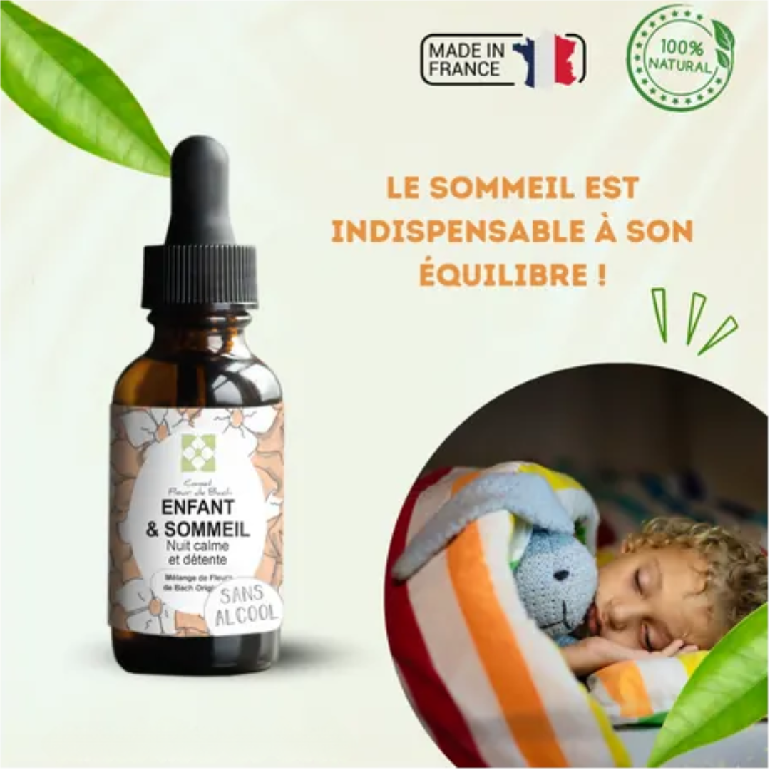 Fleurs de Bach ENFANT & SOMMEIL 🌙 Pour des nuits paisibles
