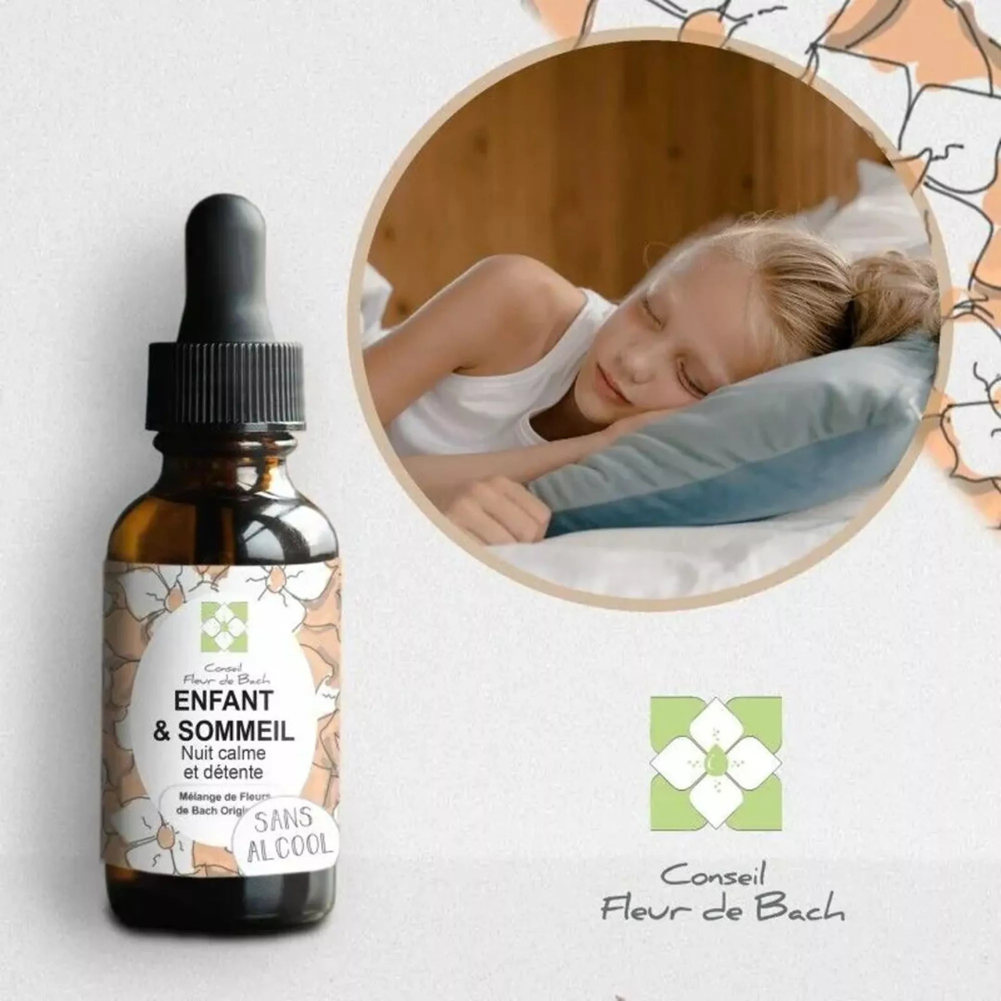 Fleurs de Bach ENFANT & SOMMEIL 🌙 Pour des nuits paisibles