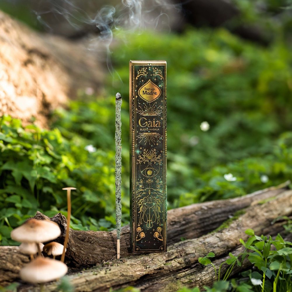 Encens GAÏA – La Grâce Spirituelle – Orchidées Noires, Vanille, Laurier & Eucalyptus