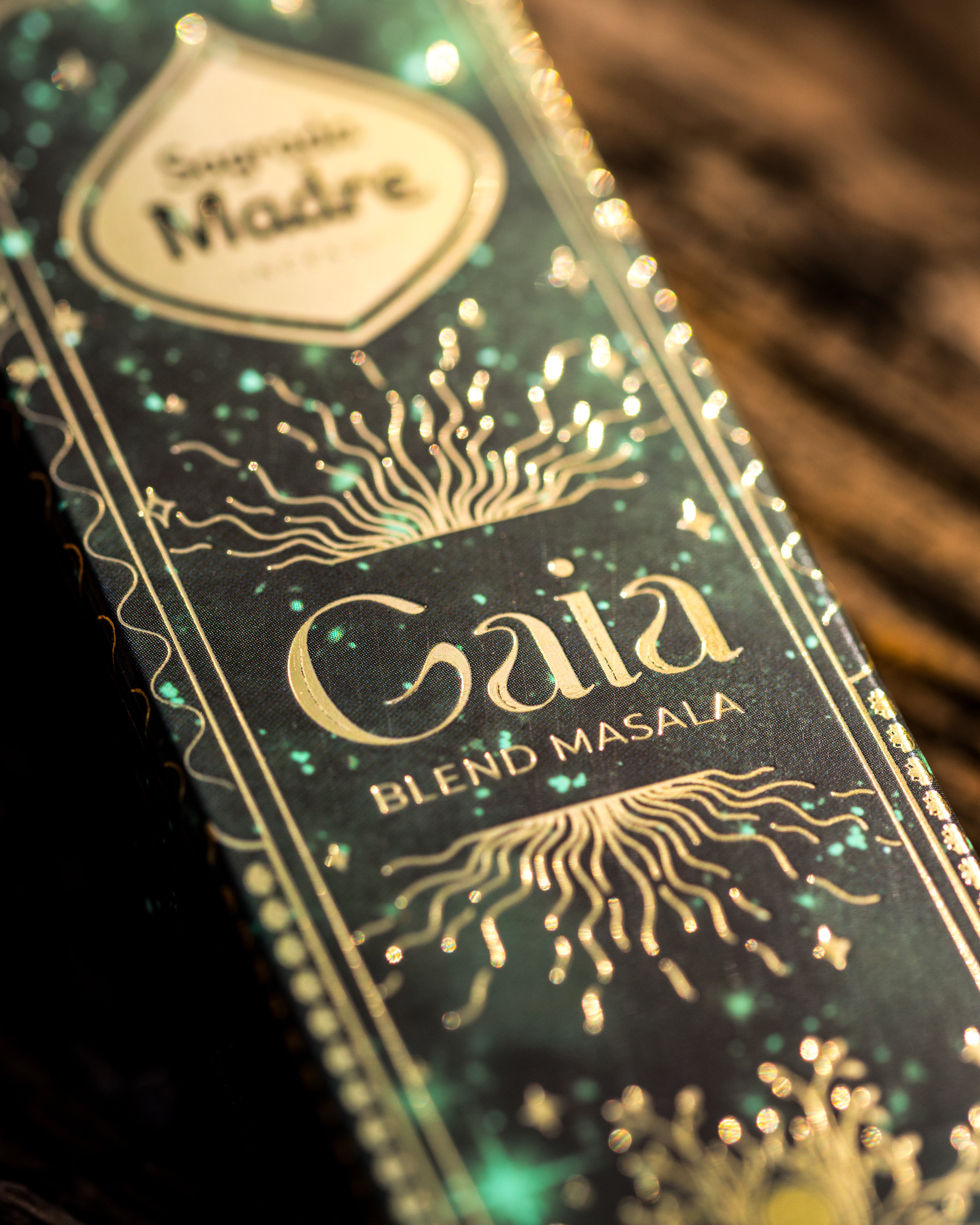 Encens GAÏA – La Grâce Spirituelle – Orchidées Noires, Vanille, Laurier & Eucalyptus