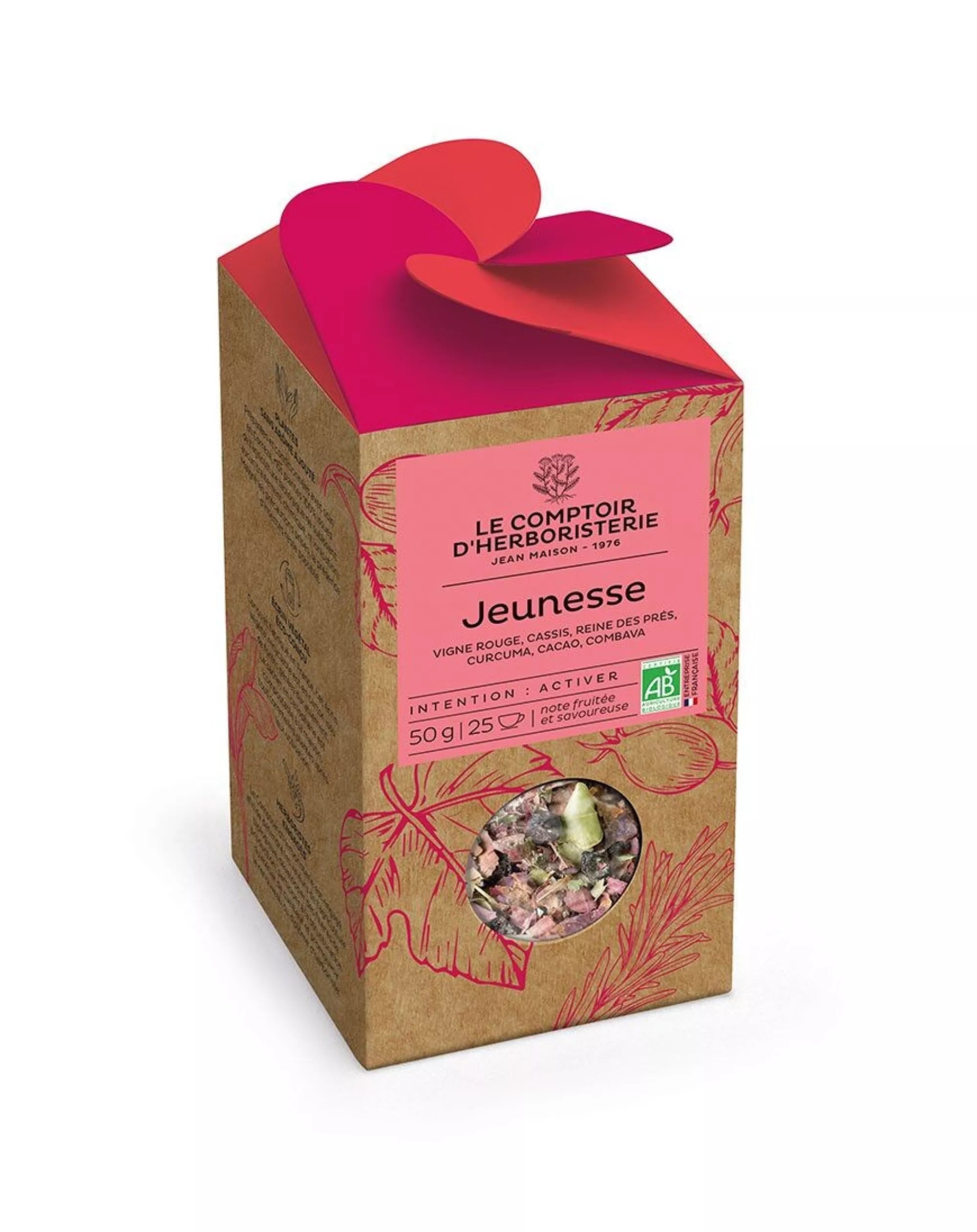 Tisane bio JEUNESSE 50g - Antioxydante & Vitalité