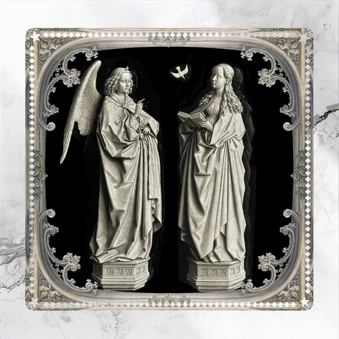 Ensemble Tapis & Pochette – L’Annonciation