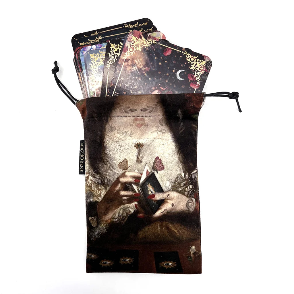 Ensemble Tapis & Pochette – La Diseuse de Bonne Aventure