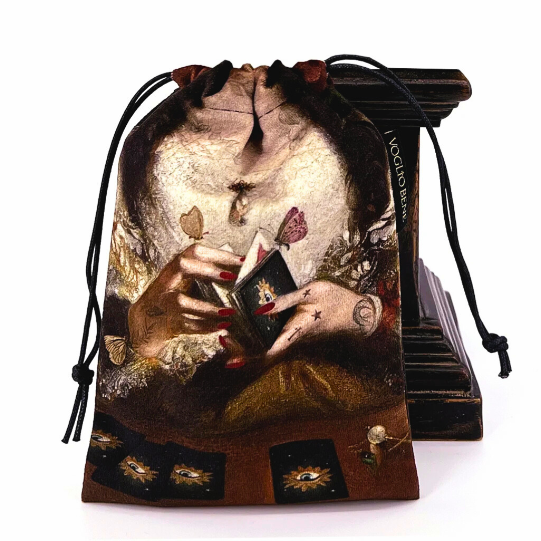 Ensemble Tapis & Pochette – La Diseuse de Bonne Aventure