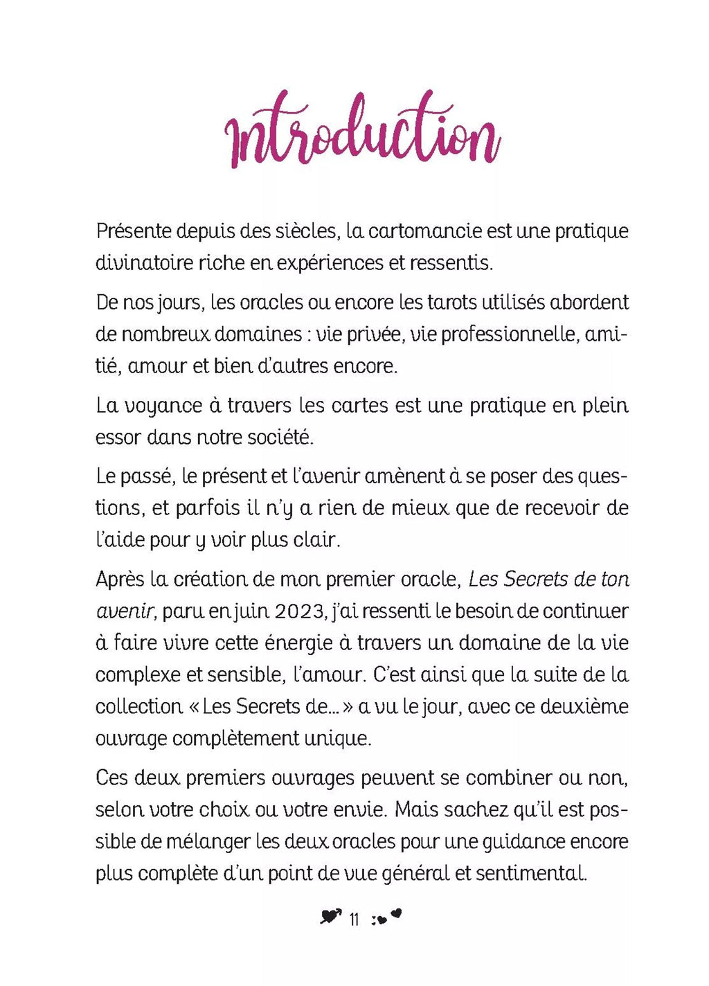 Oracle Les secrets de ton amour