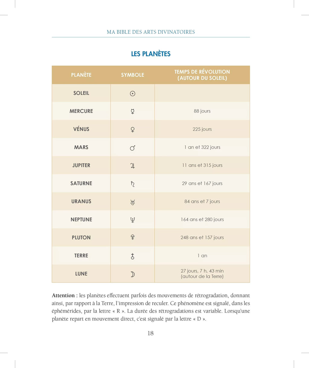 Ma Bible des arts divinatoires – Édition de luxe