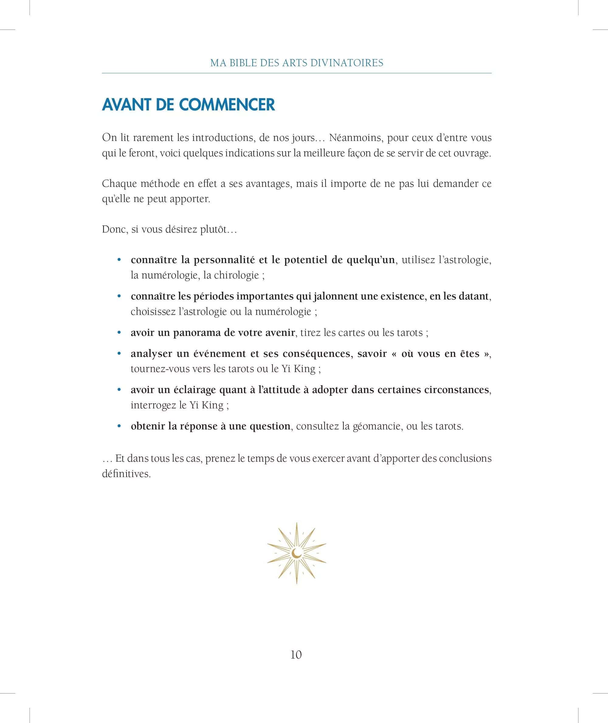 Ma Bible des arts divinatoires – Édition de luxe