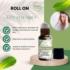 Roll-on SOS MAUX DE TÊTE – Mélange d'huiles essentielles