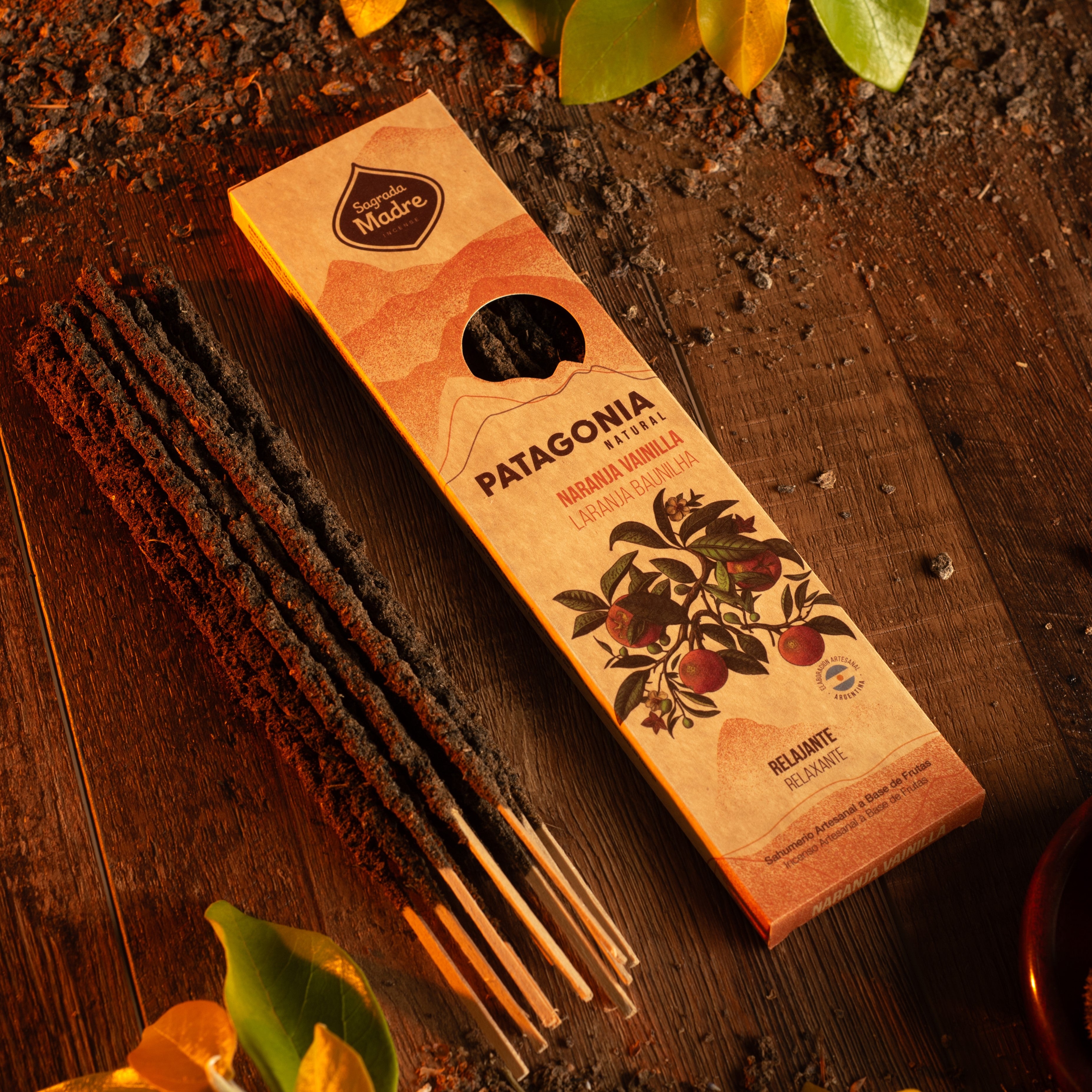 Encens de Patagonie Orange & Vanille | Relaxant & Réconfortant
