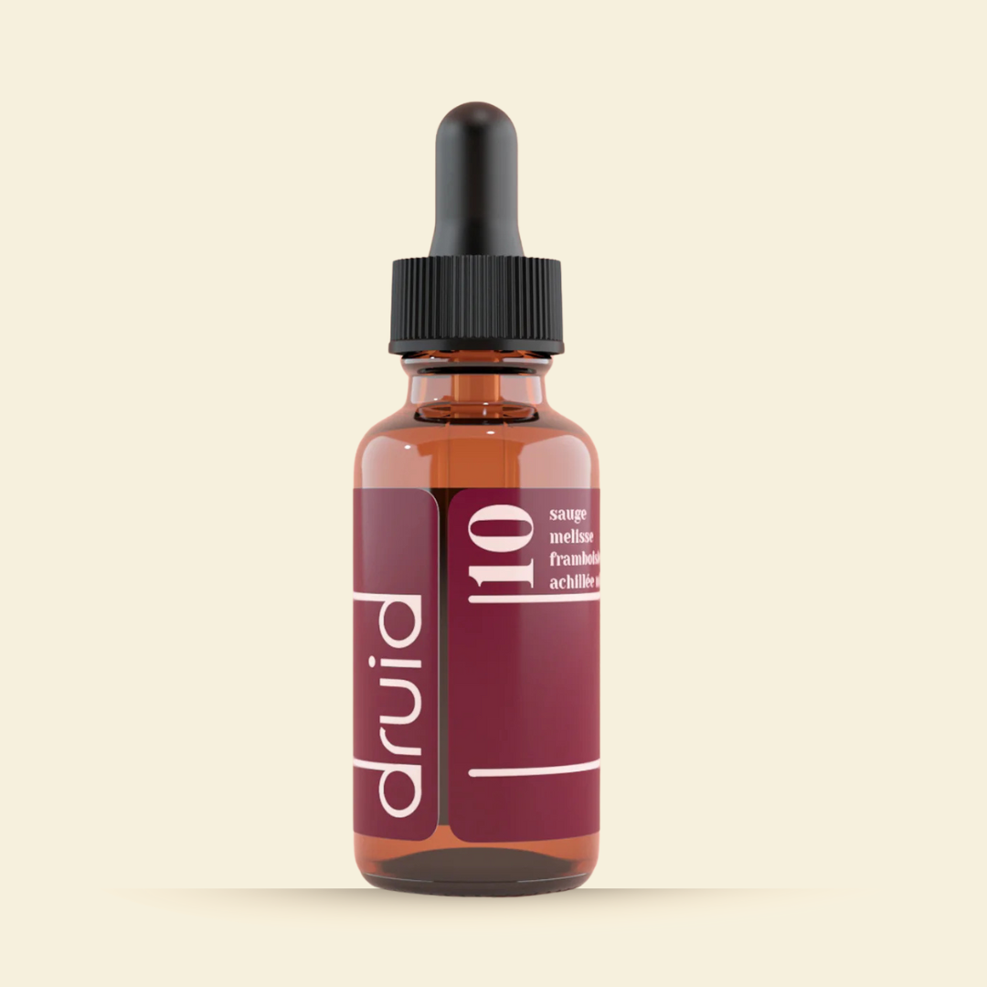 Potion 10 – CYCLES FÉMINIMS & MÉNOPAUSE - Soutien hormonal de la puberté à la ménopause