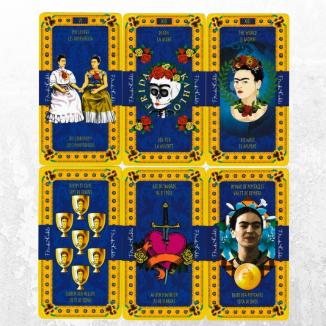 Tarot FRIDA KAHLO – 78 cartes hautes en couleurs