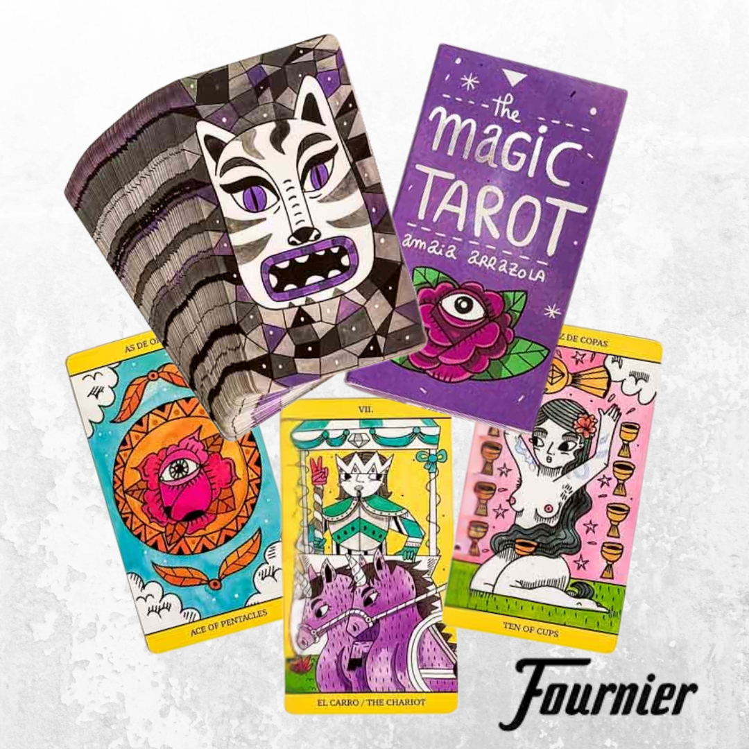 Le TAROT MAGIQUE – Amaia Arrazola, 78 cartes féministes & inspirantes