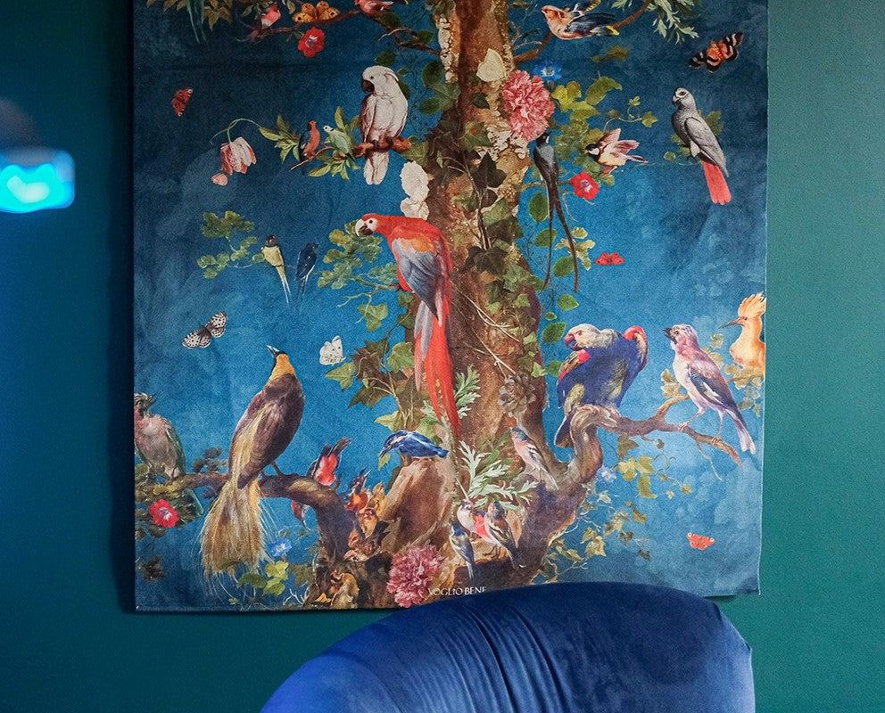 Tenture murale en velours Voglio Bene | Arbre de Vie (2 tailles)