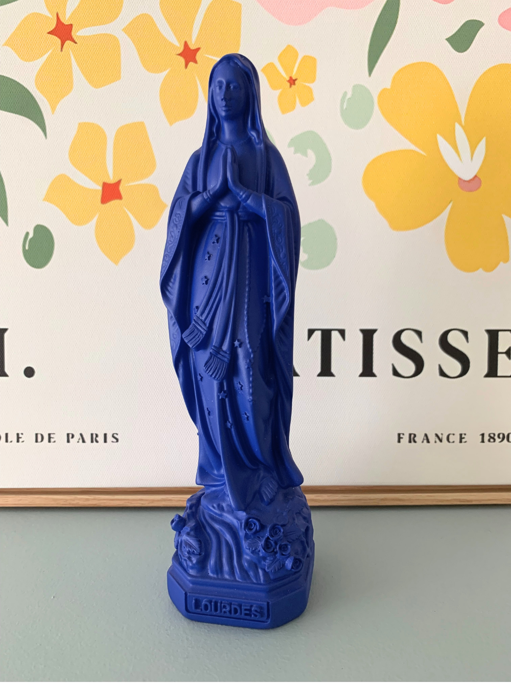 Statuette Vierge Marie bleue Kleinn| Protection