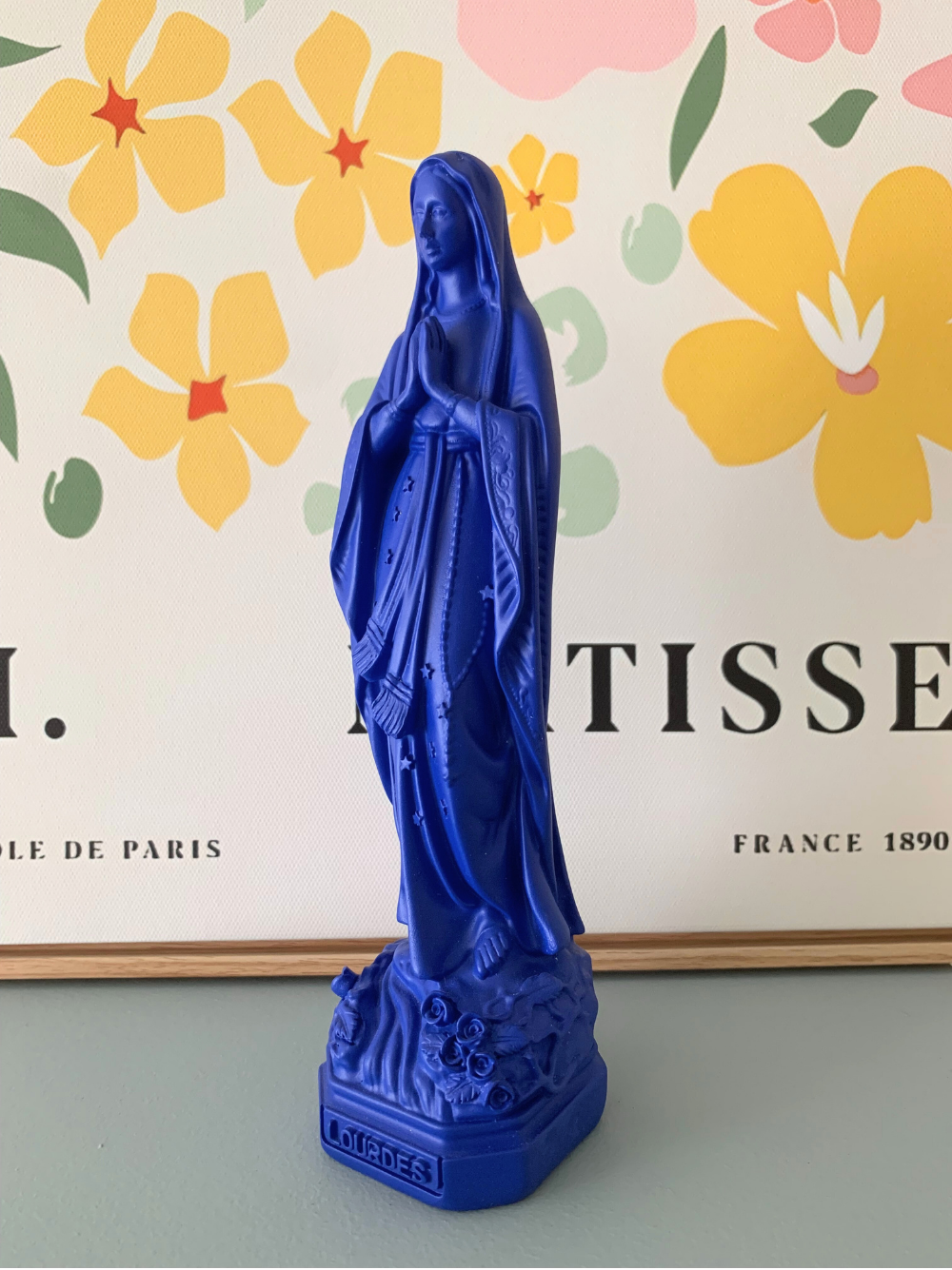 Statuette Vierge Marie bleue Kleinn| Protection