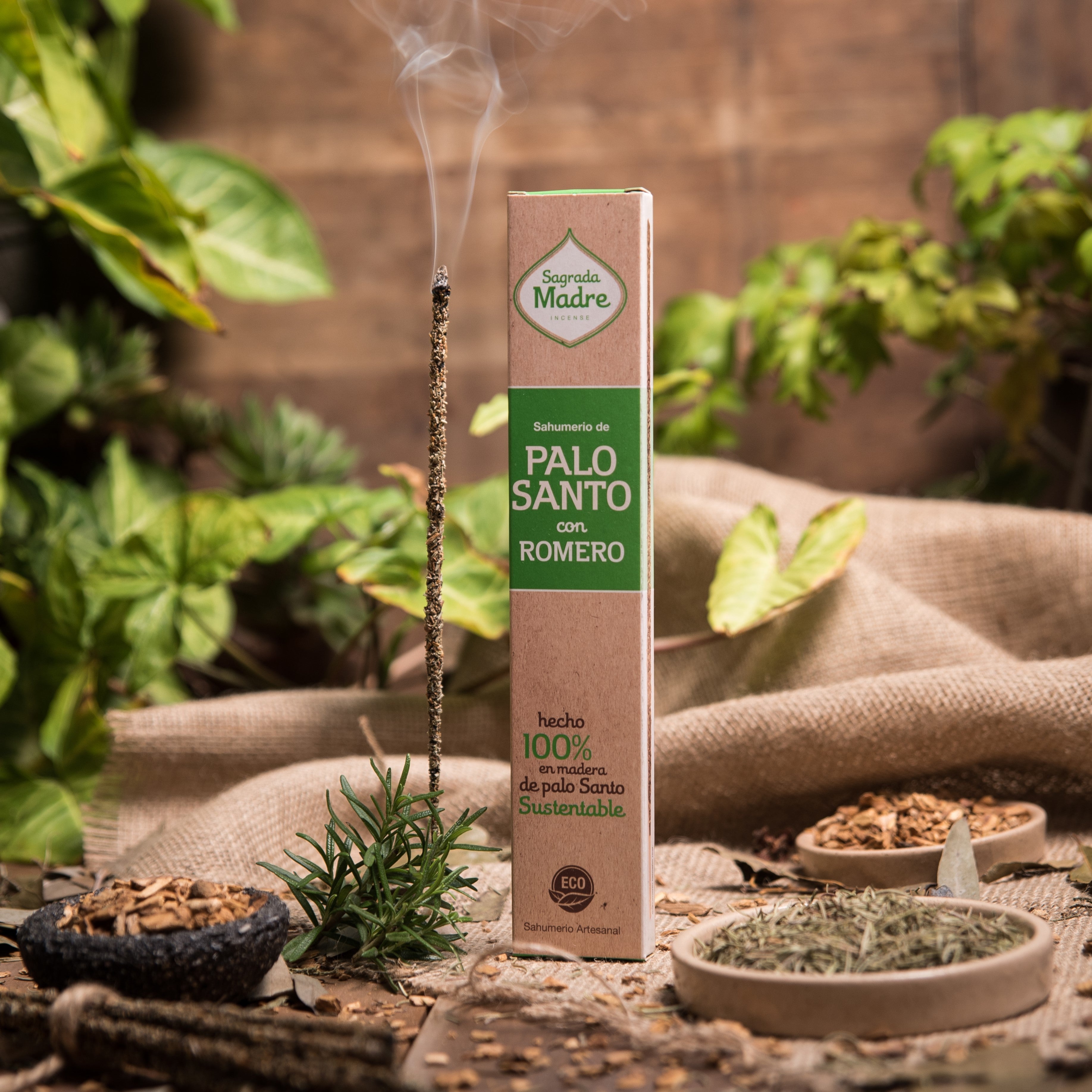 Encens Palo Santo & Romarin | Union des Âmes, Harmonie & Amour