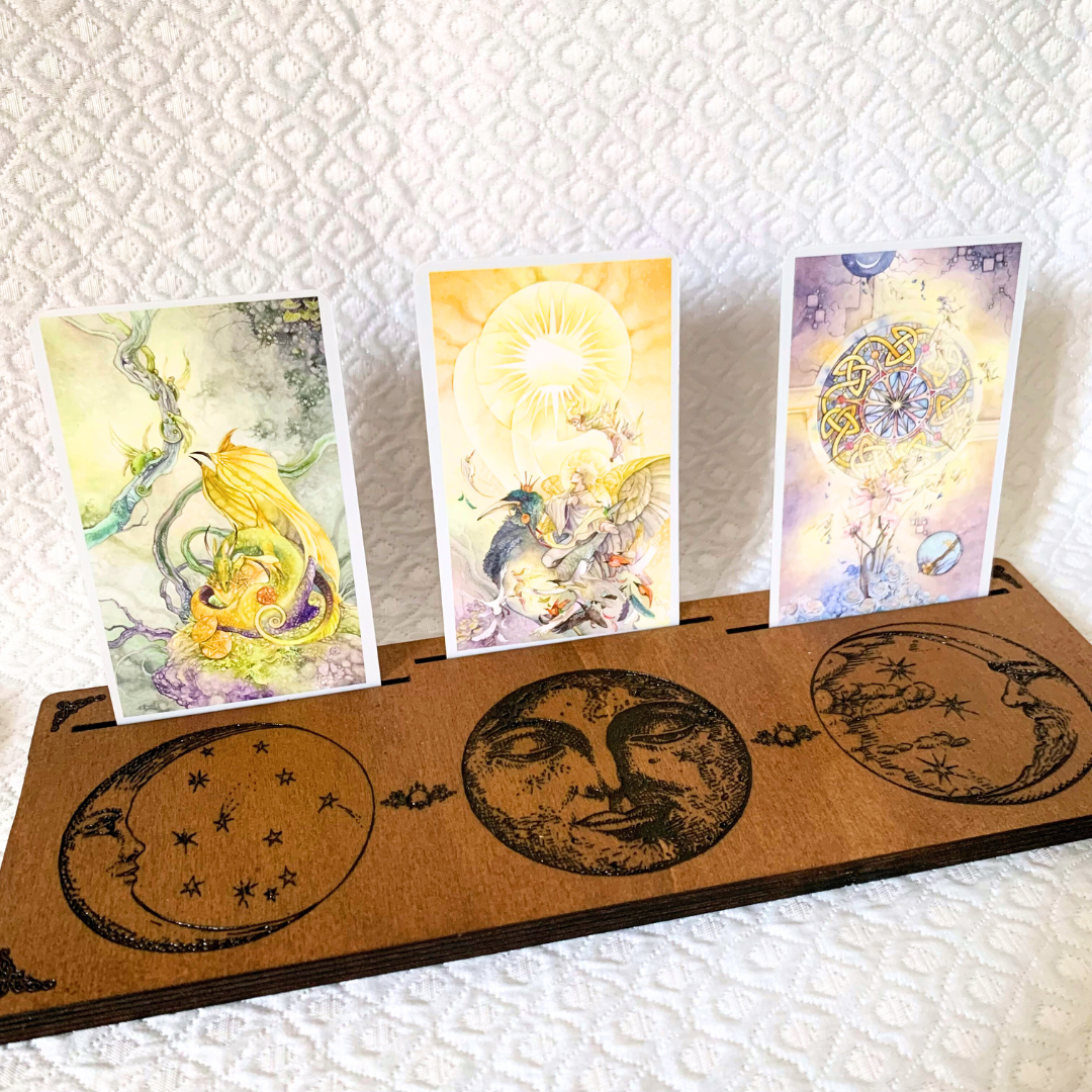 Plateau de tirage Cycle Lunaire – 3 cartes