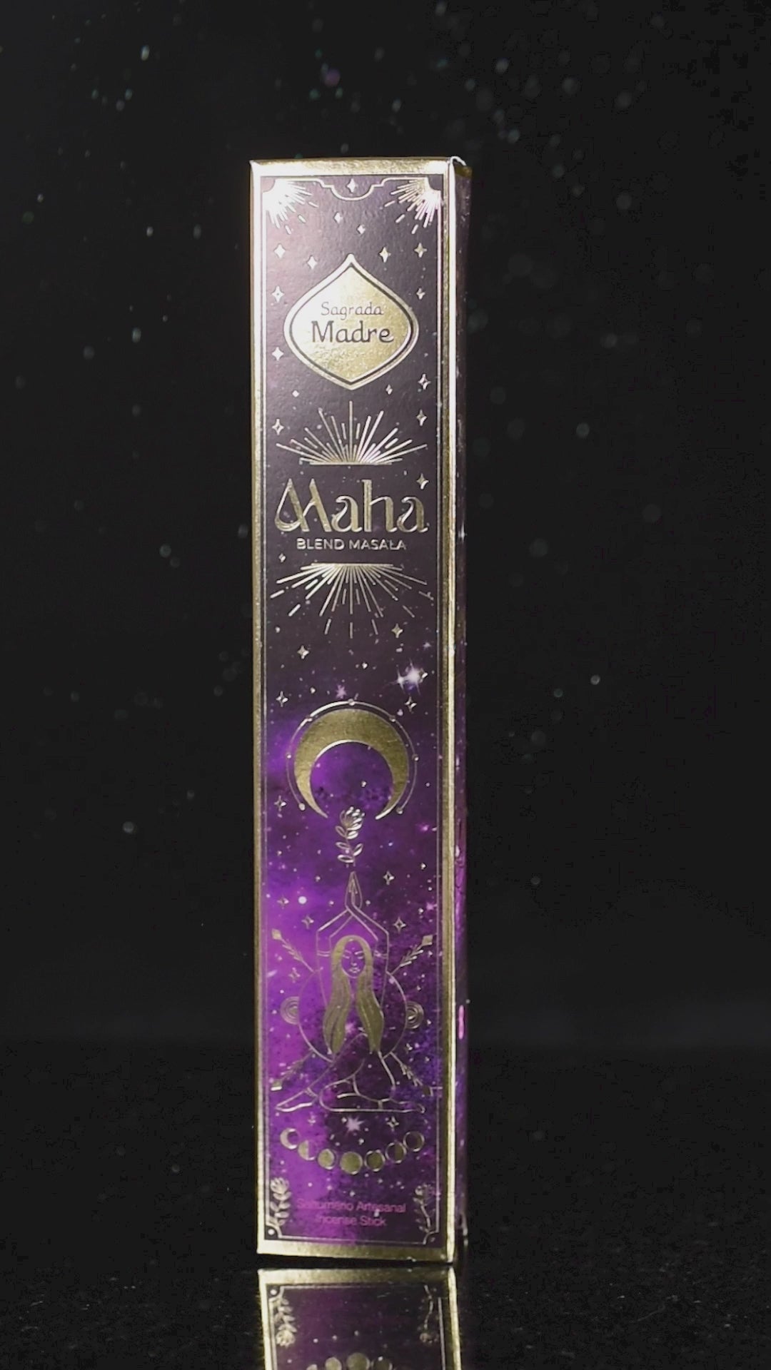 Encens MAHA – La Puissance Sacrée – Miel de Canne, Gardénia, Lys, Ambre & Musc