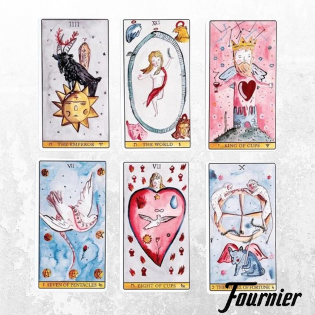 TAROT DE LUZ – Aitor Saraiba, 78 cartes poétiques & lumineuses