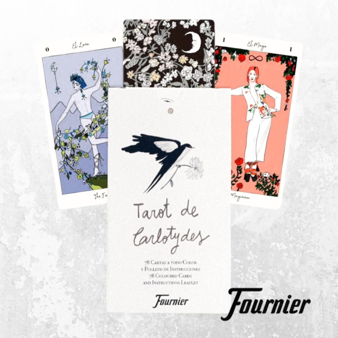 TAROT DES CARLOTYDES – Carlota Santos, 78 cartes poétiques & vintage