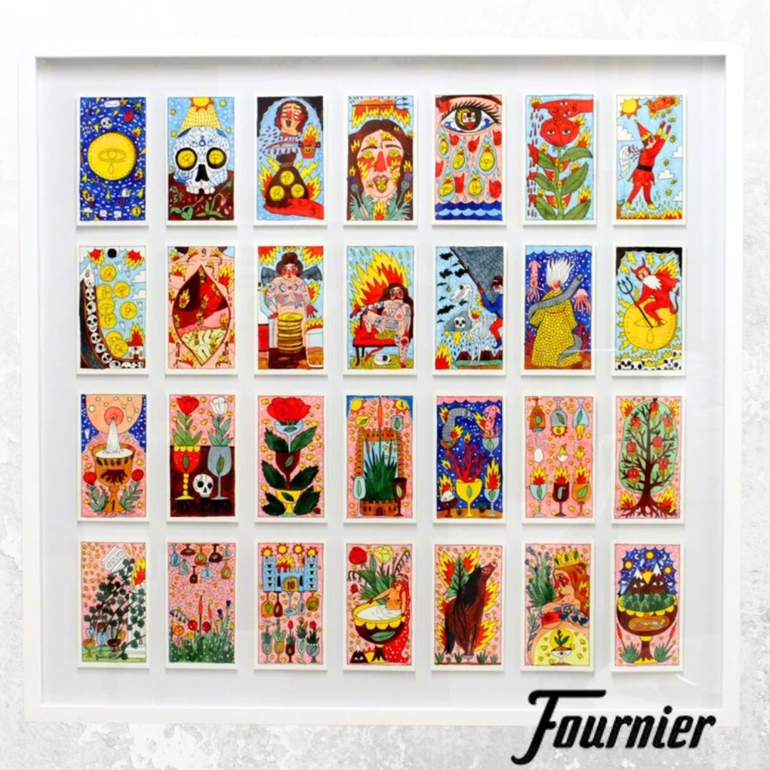 TAROT DEL FUEGO – Ricardo Cavolo, 78 cartes flamboyantes & atypiques