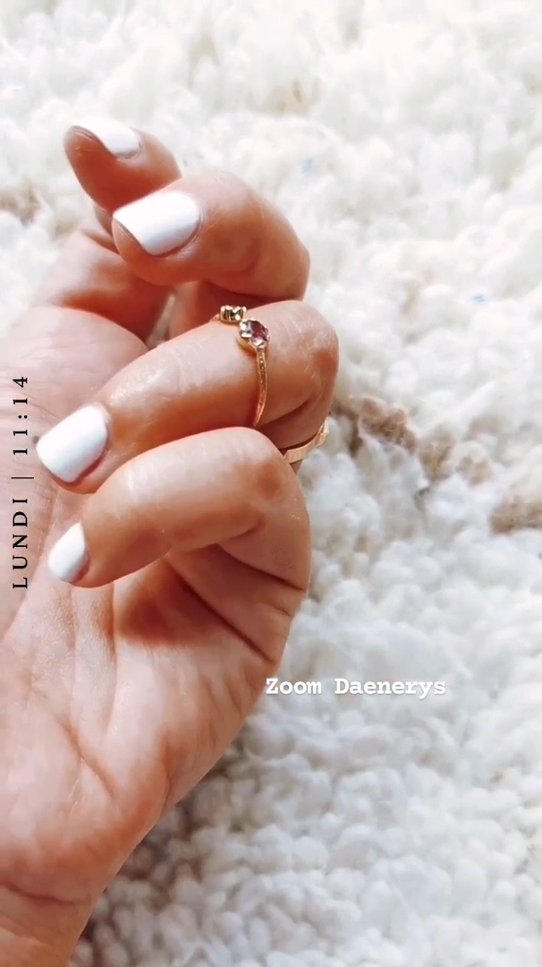 Bague DAENERY – Améthyste, éveil & sérénité